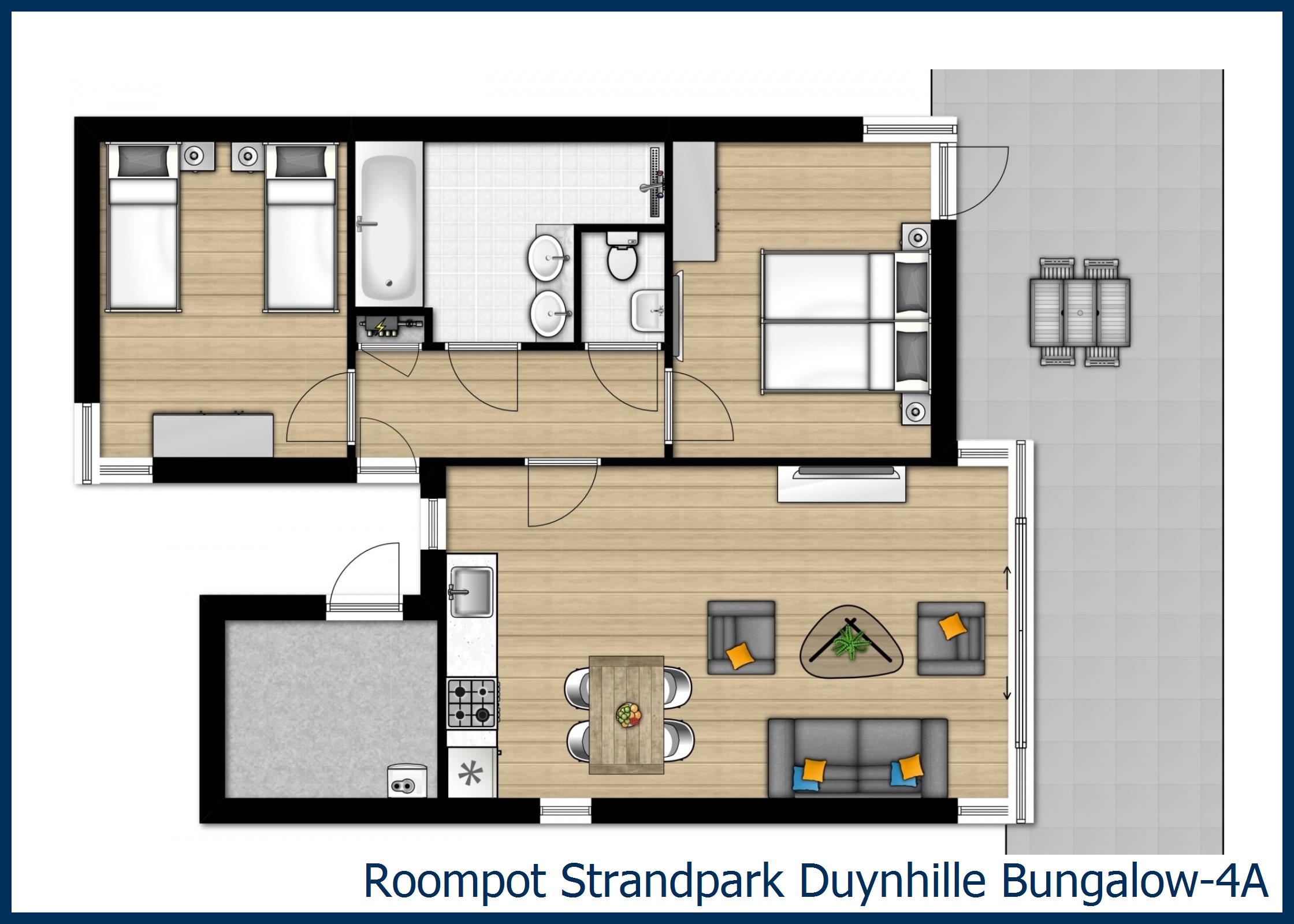 Bungalow 4A at Strandpark Duynhille