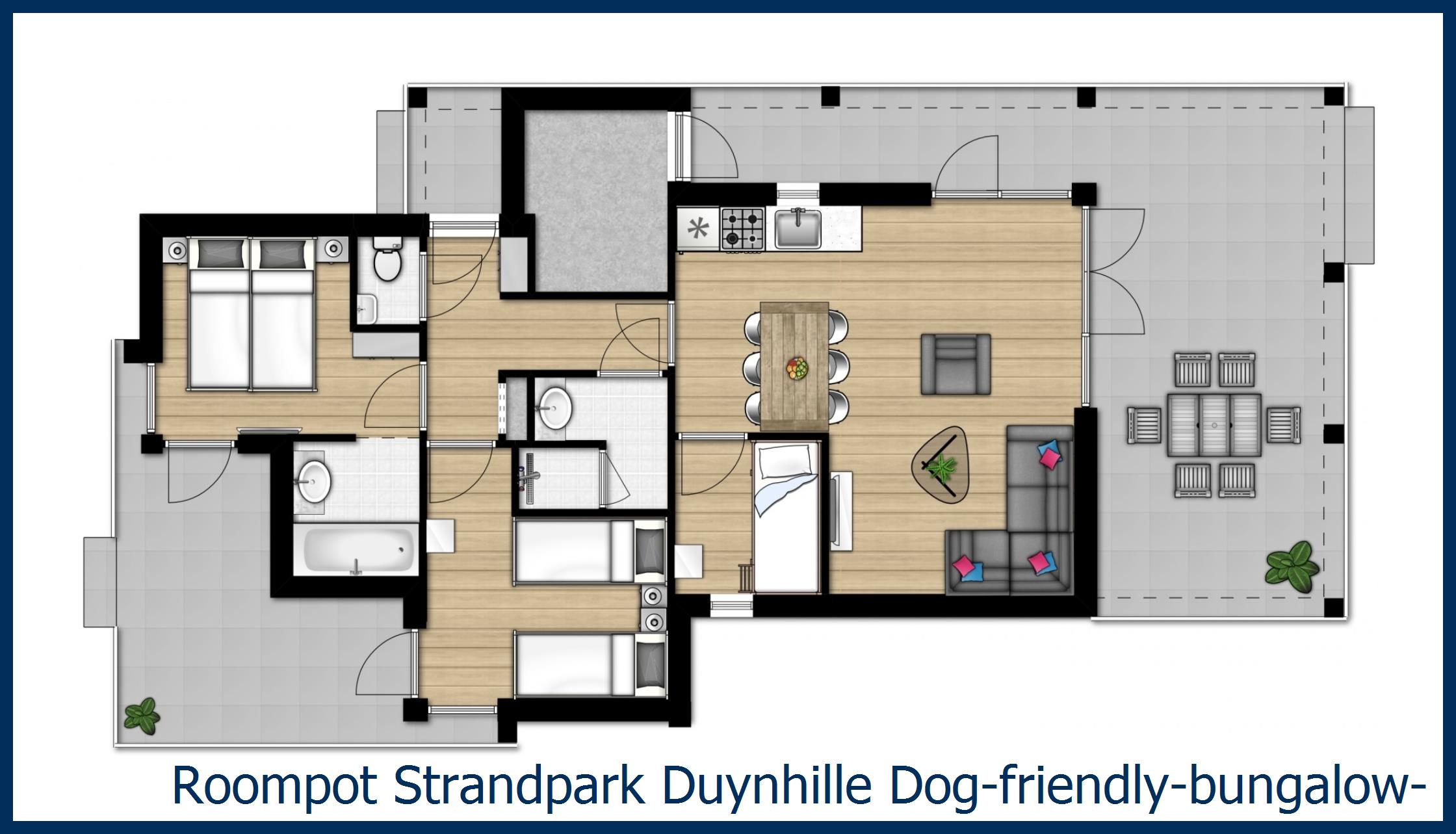 Bungalow Dog-friendly--6C at Strandpark Duynhille
