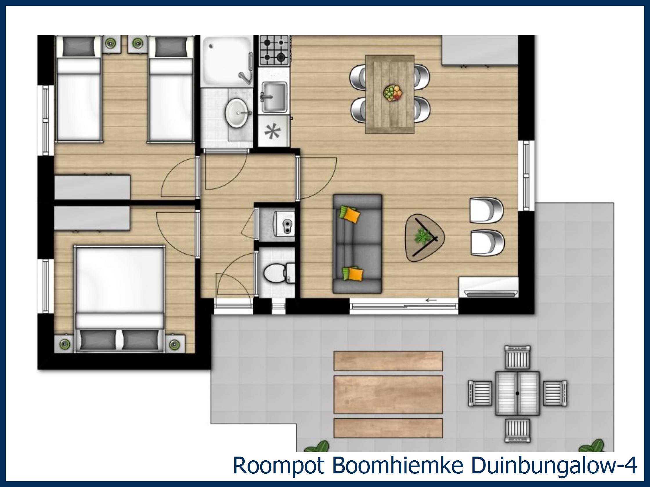 Bungalow Duin-4 at Boomhiemke
