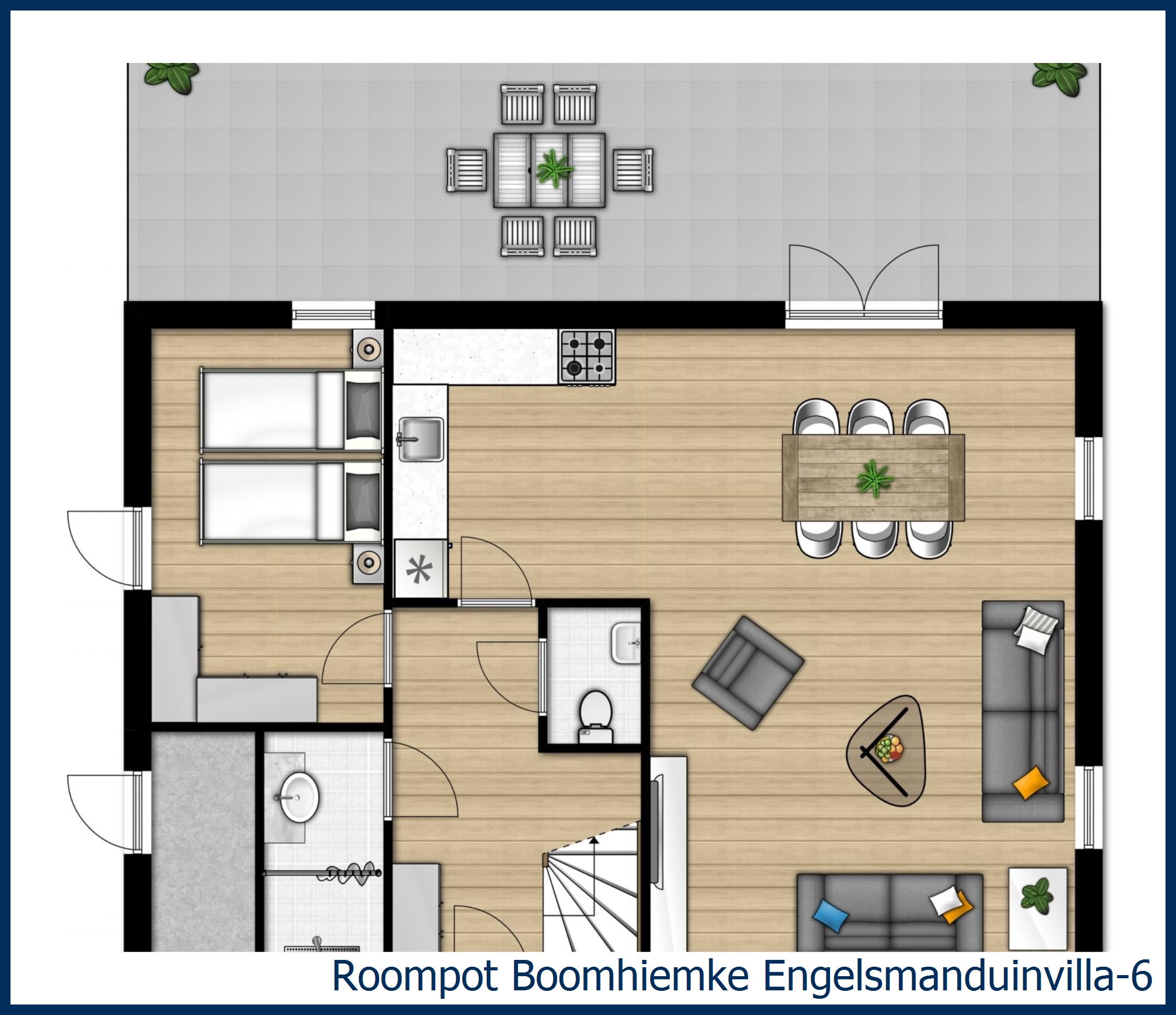 Bungalow Engelsmanduinvilla-6 at Boomhiemke