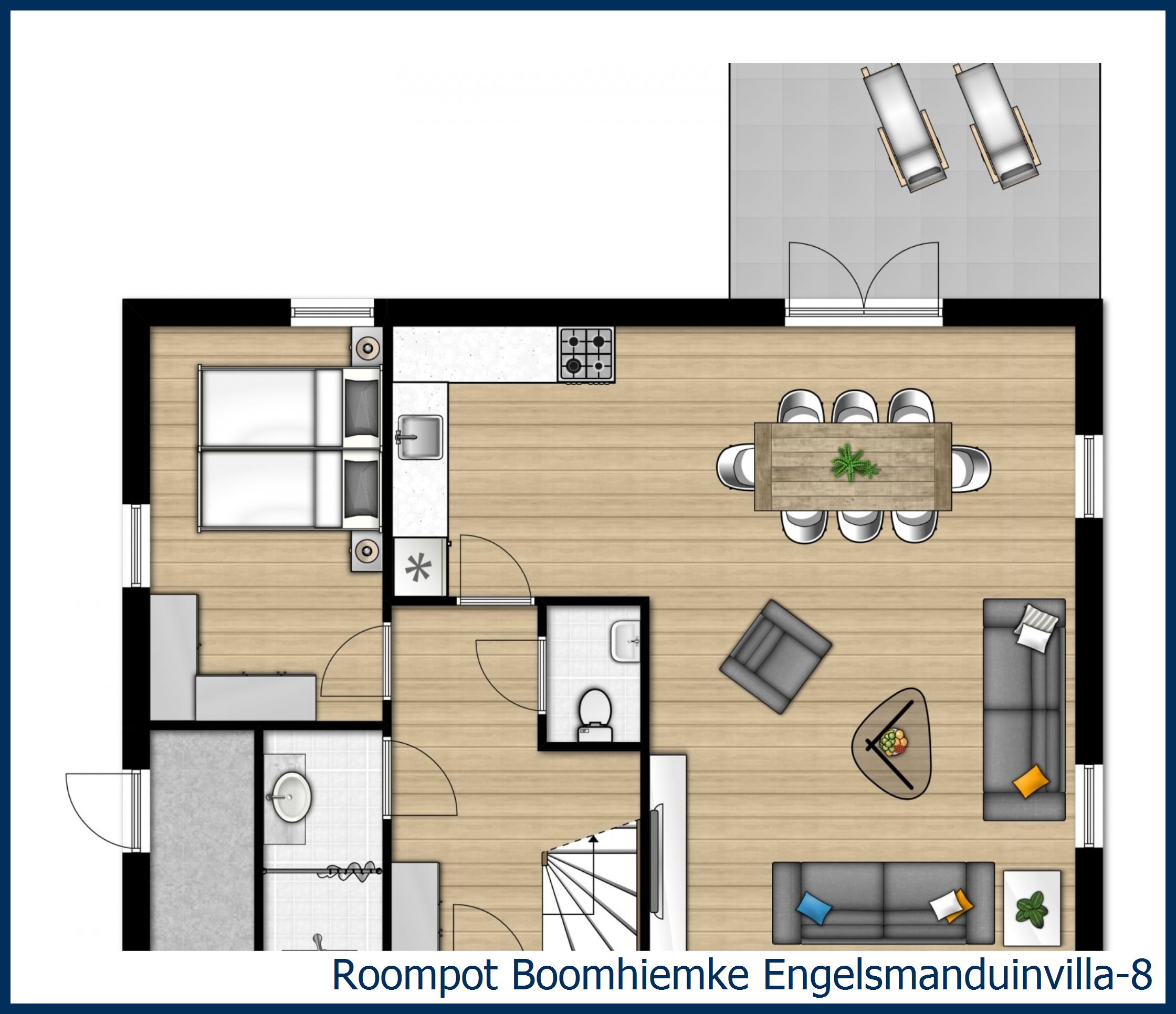 Bungalow Engelsmanduinvilla-8 at Boomhiemke