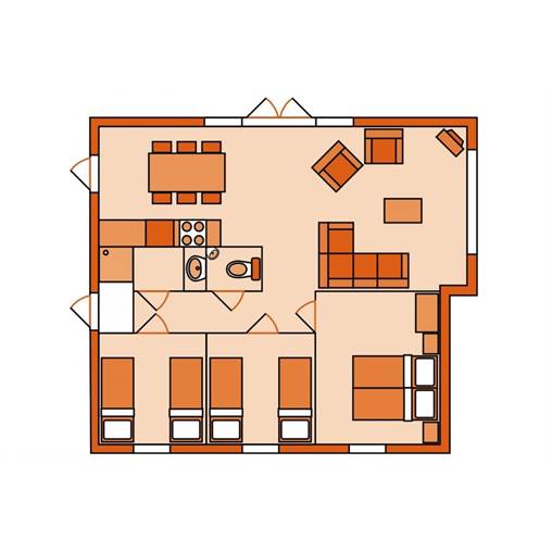 Chalet LU6V at Bospark Lunsbergen