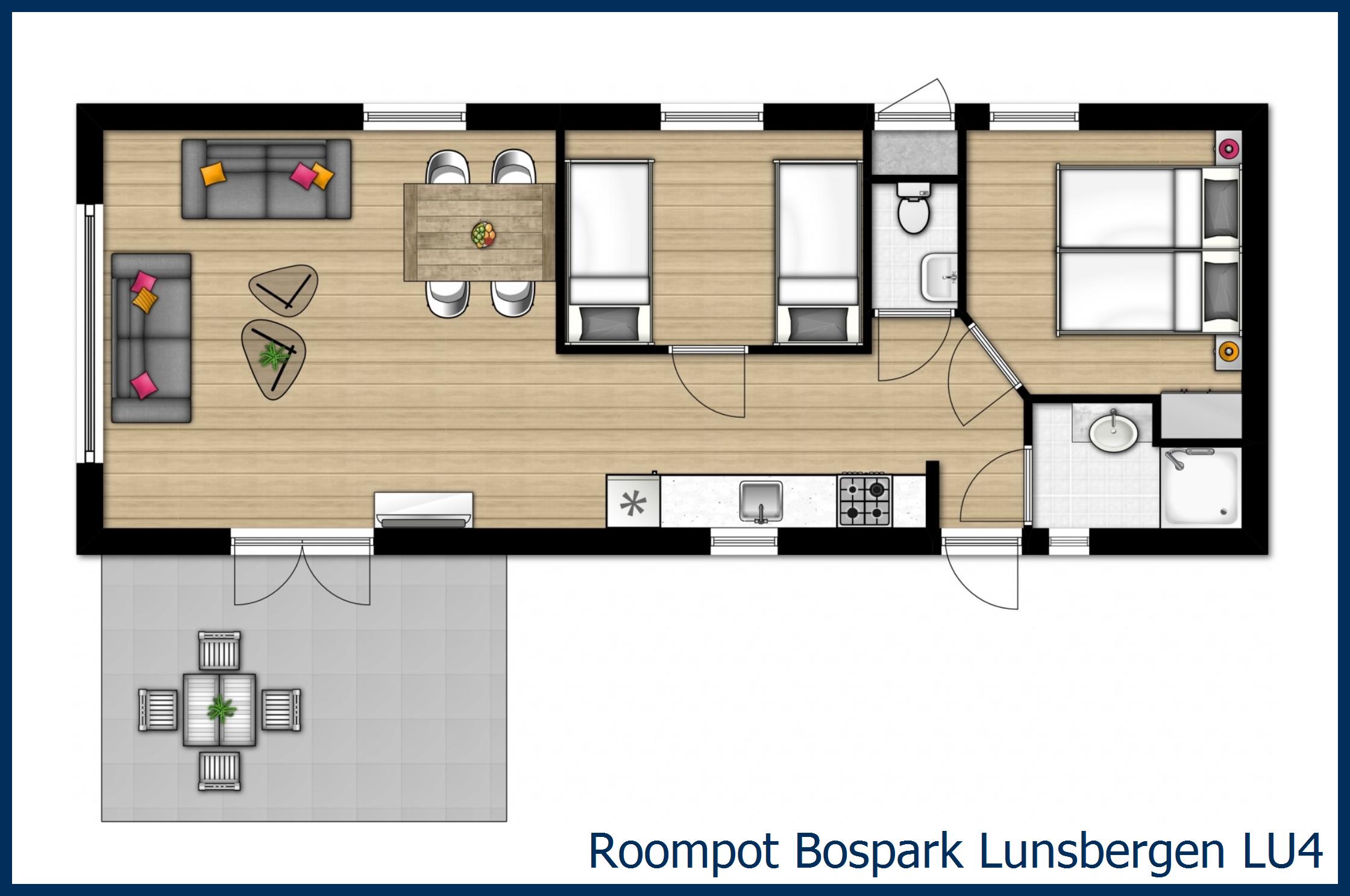 Chalet LU4 at Bospark Lunsbergen