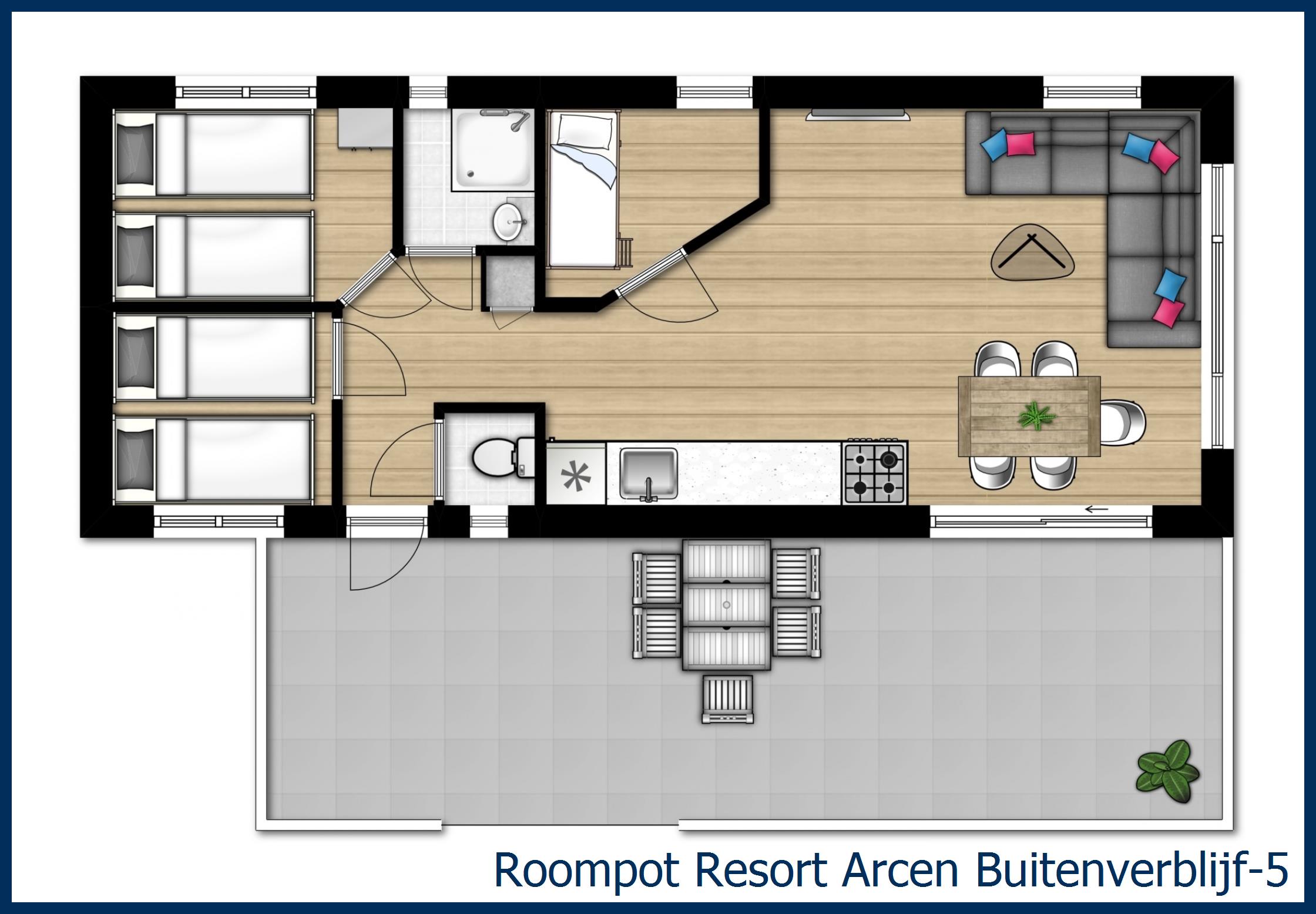 Chalet Buitenverblijf-5 at Resort Arcen