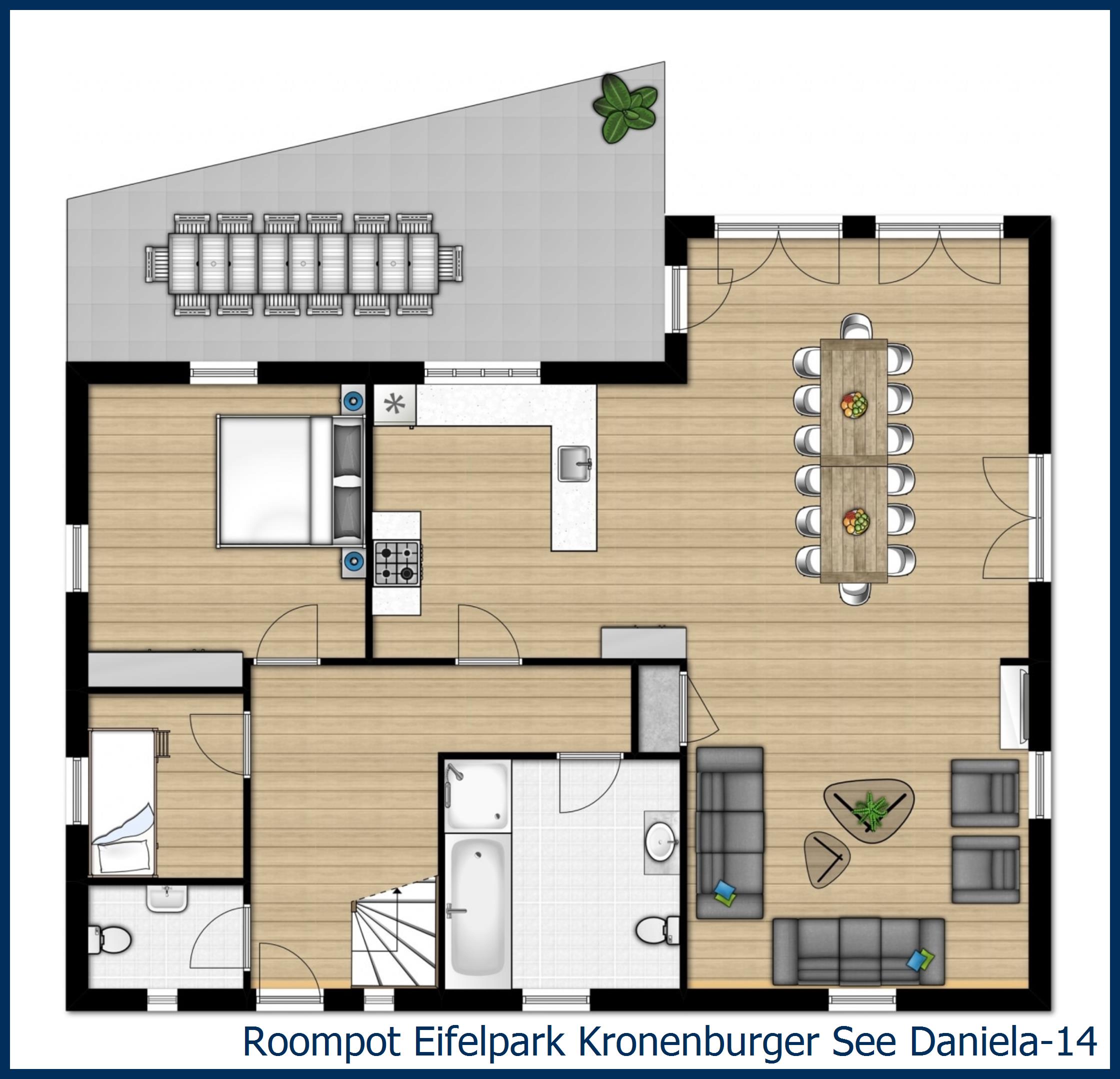 Bungalow Daniela-14 at Eifelpark Kronenburger See