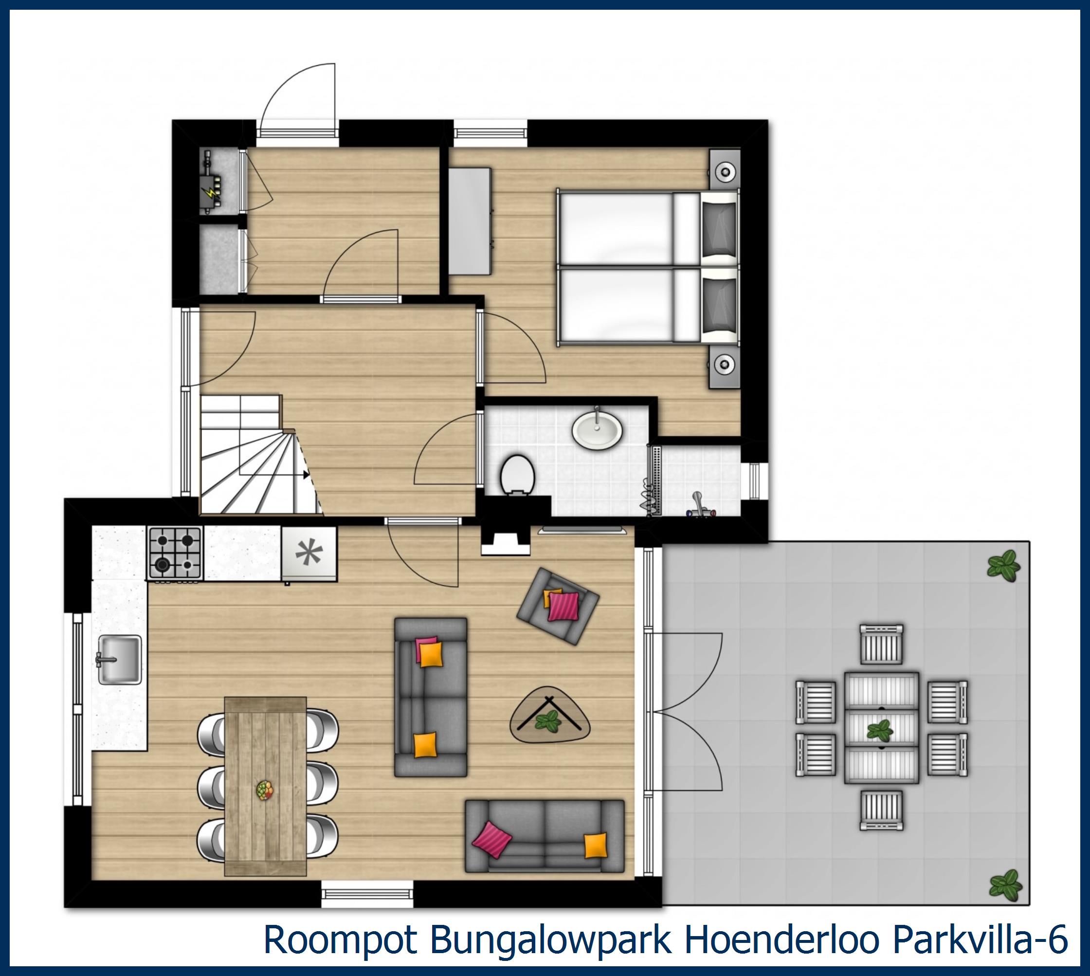 Bungalow Parkvilla-6 at Hoenderloo