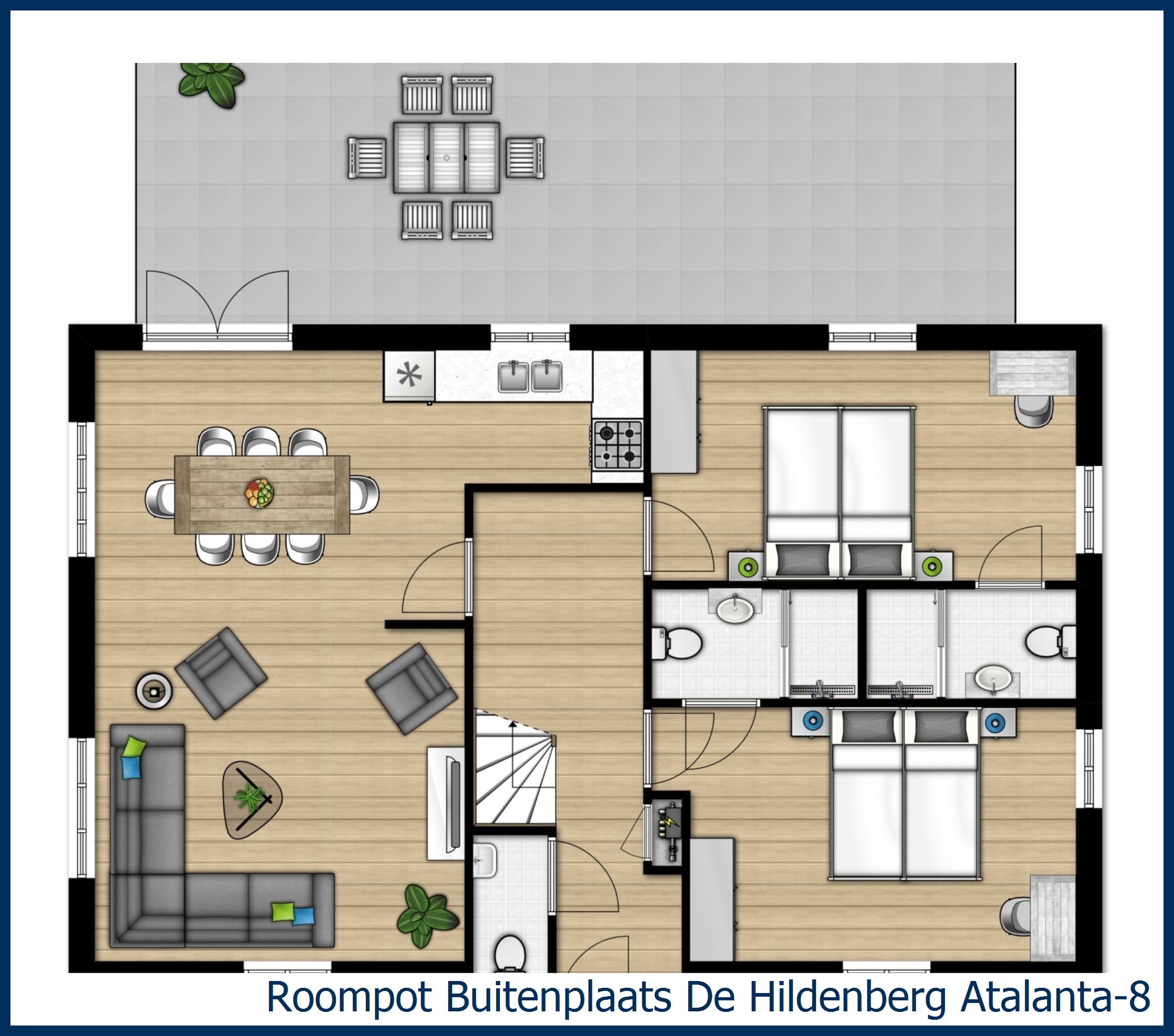 Bungalow Atalanta-8 at De Hildenberg