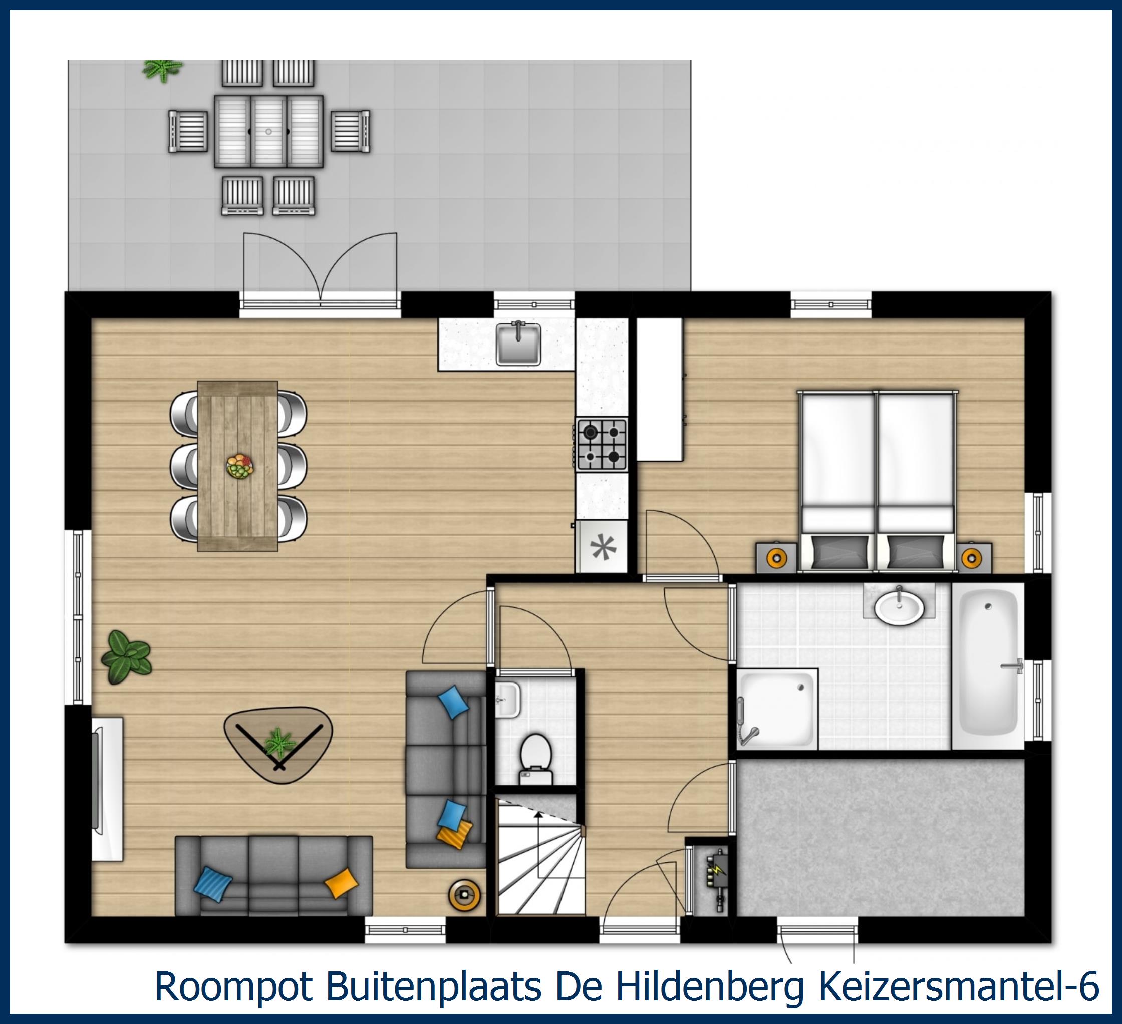 Bungalow Keizersmantel-6 at De Hildenberg