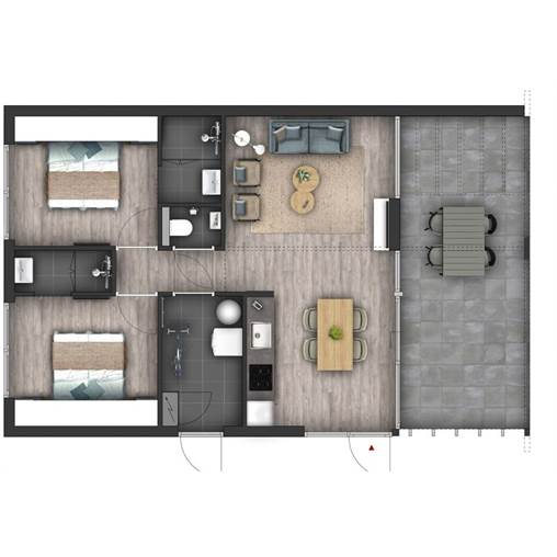 Bungalow 4 at Water Village