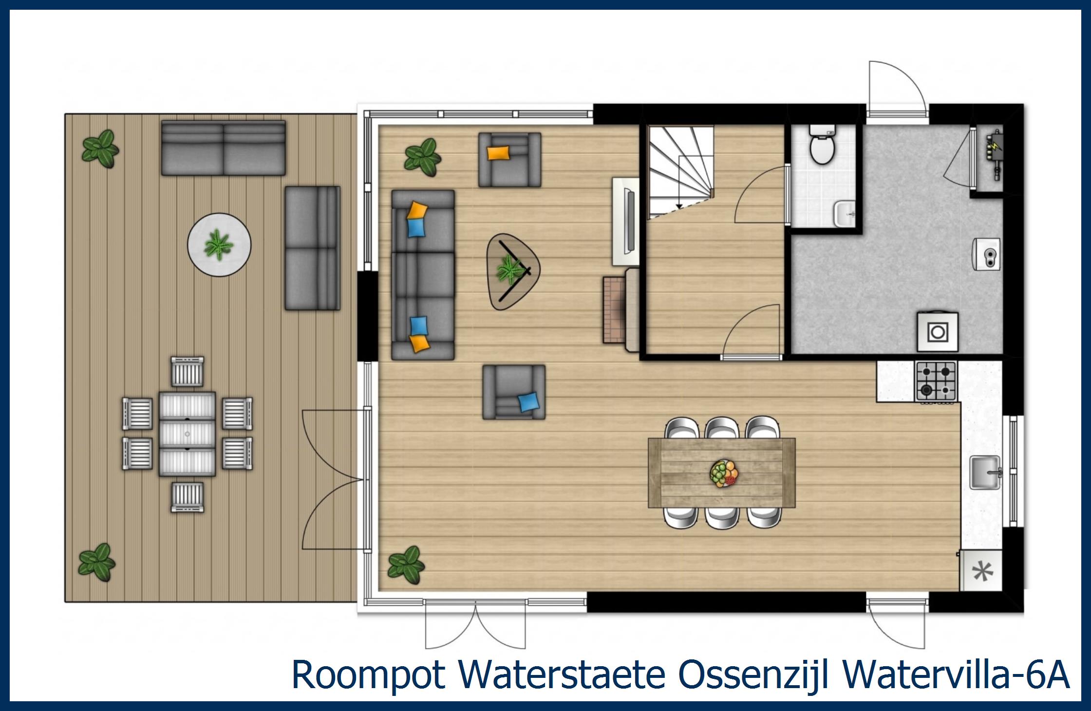 Villa Watervilla-6A at Waterstaete