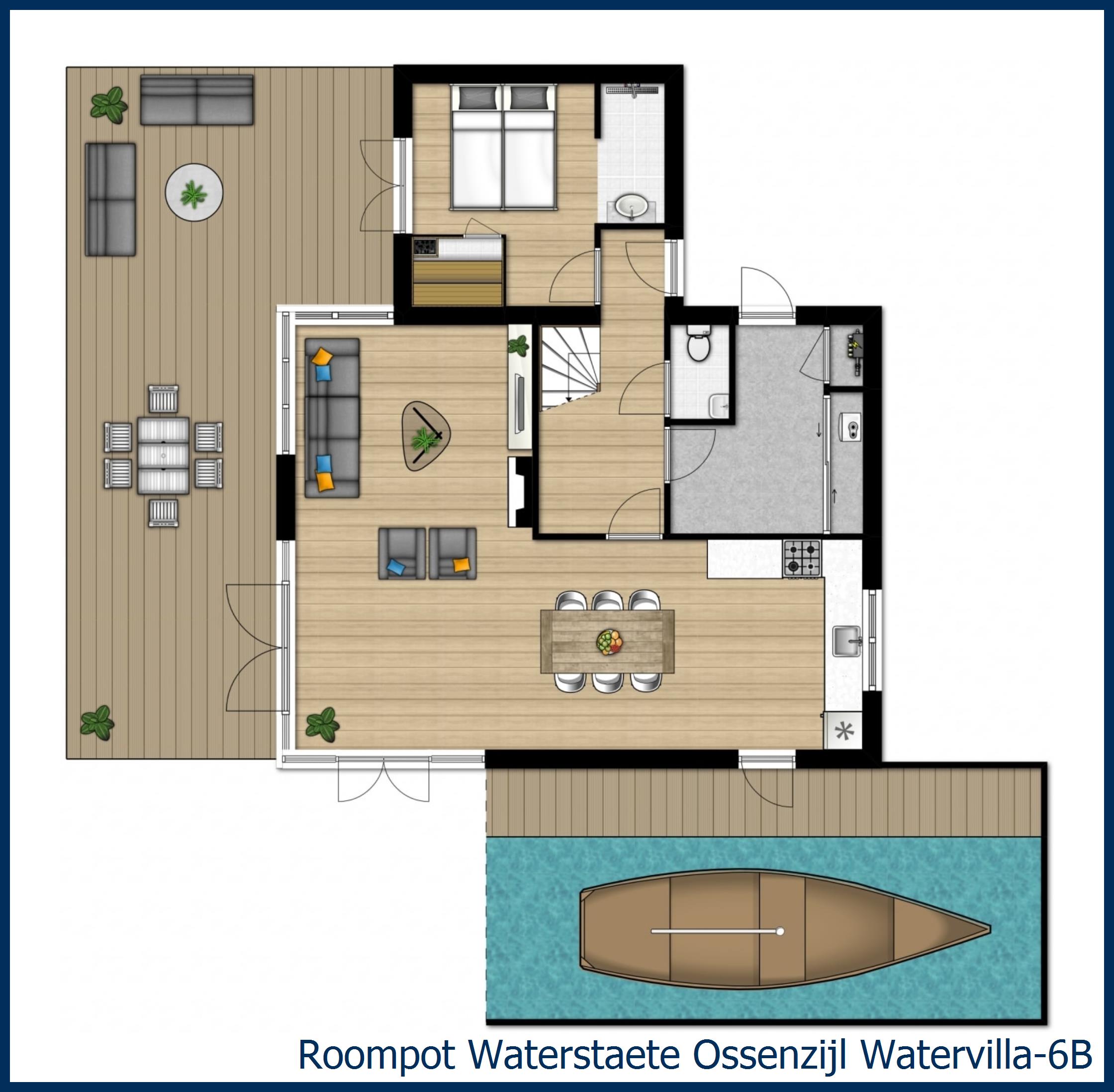 Villa Watervilla-6B at Waterstaete