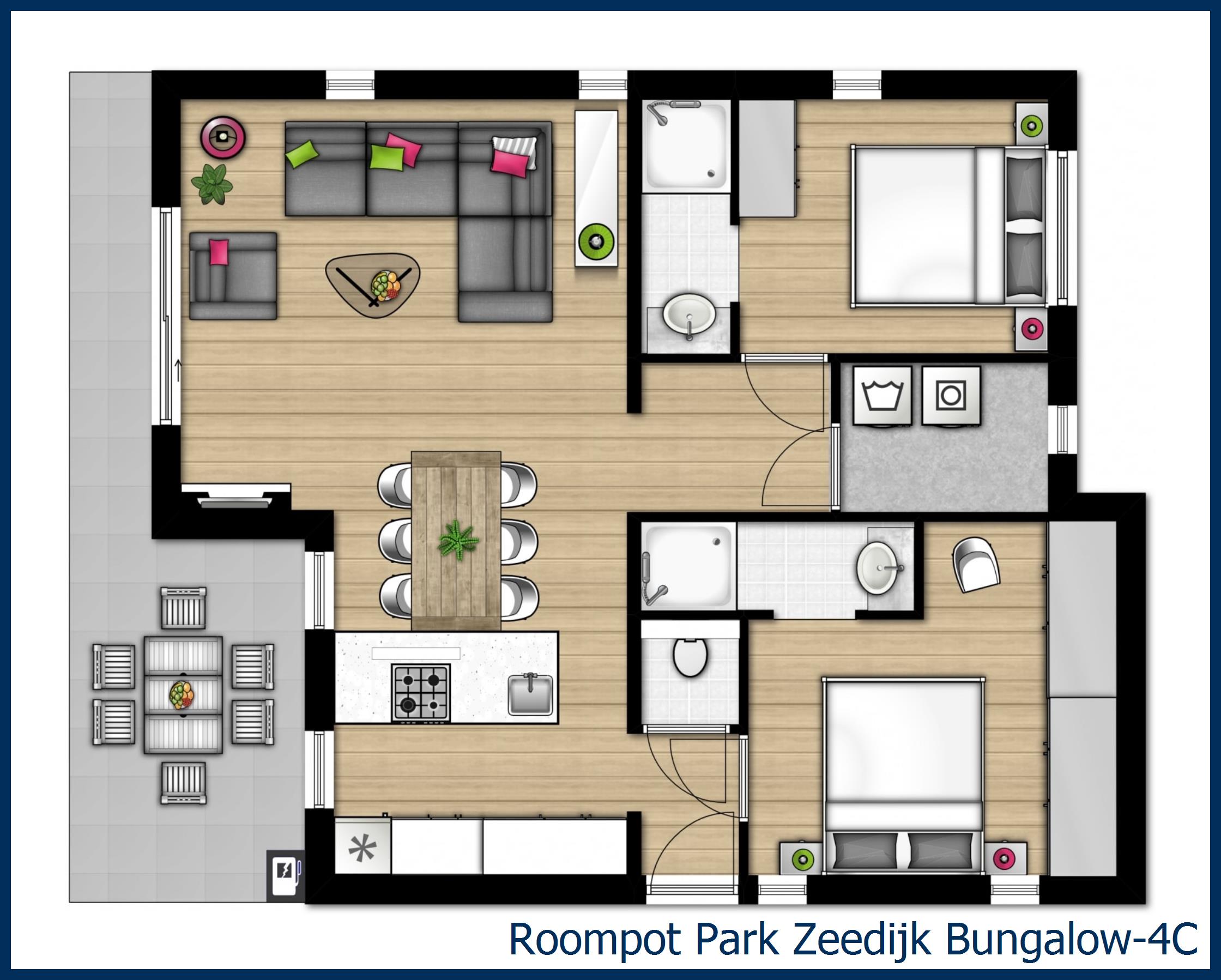 Bungalow 4C at Park Zeedijk