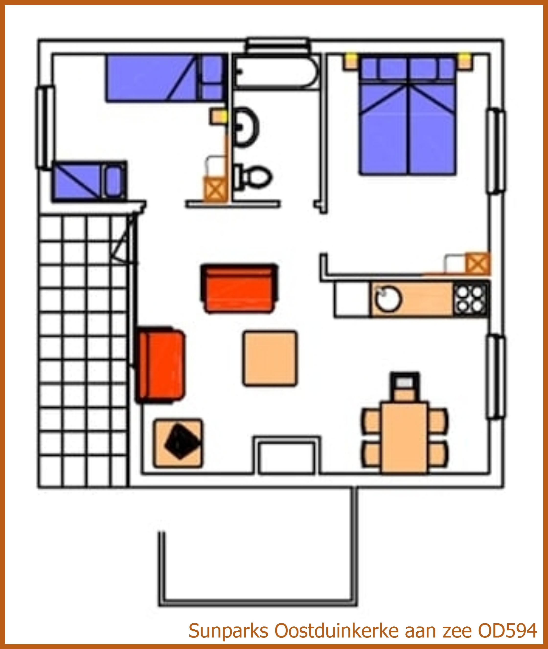 Select Holiday house OD594 at Oostduinkerke aan zee